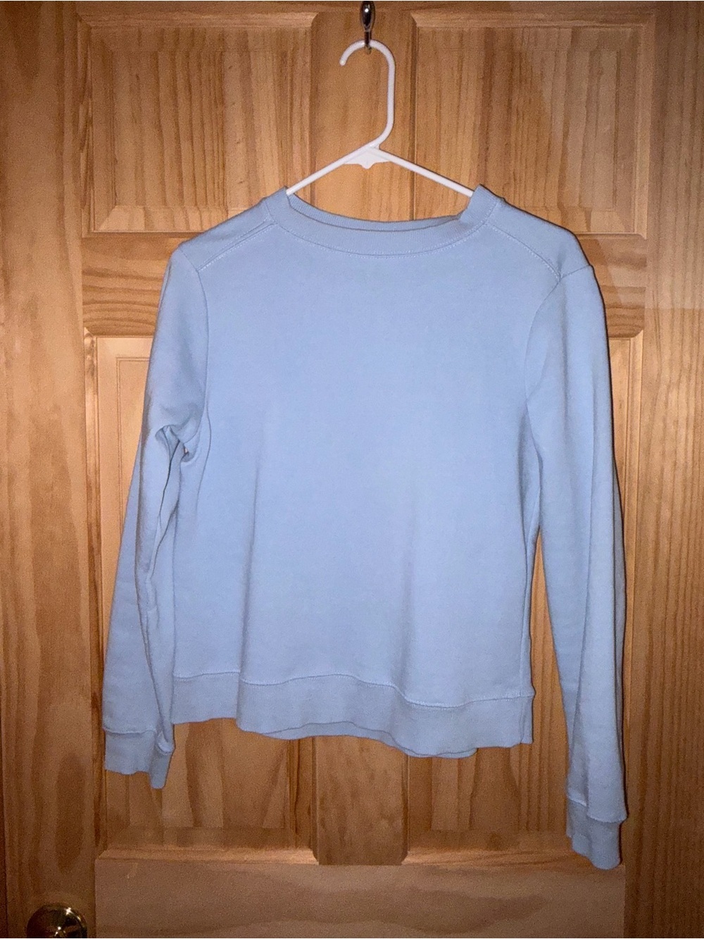 Serra Pale Blue Crewneck Sweater